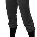 Alleson Athletic Women's Fastpitch/Softball Belted Speed Pant  Moisture-Wicking, Durable Fabric, and Pro-Style Fit (Large, Black)