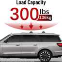 300lbs Roof Rack Cross Bars Compatible with Ford Expedition/Max 2018-2026 & Lincoln Navigator 2018-2024, Aluminum Roof Rails Crossbars Cargo Carrier Luggage (not for 2025 2026 Navigator)