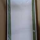 Arched Full Length Mirror, Free Standing Floor Velvet Finish Frame Mirror for Leaning or Hanging, Soft Touch Bedroom & Living Room Decor,Green