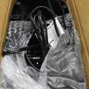 Amazon Basics Air Circulator Desk Fan for Bedroom, Home and Office, 90-Degree Tilt Head, 3 Speed Settings, Cooling, 35 Watts, Black, 11.1"W x 6.3"D x 10.9"H