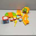 Marstone Toddler Toys for 1 2 Year Old Boys and Girls Gifts: Educational Elephant Slide with 4 Animal Car Toys for Baby 12-18 Months, First Birthday Gifts for Kids, Learning Push Truck Tracks Age 1-2