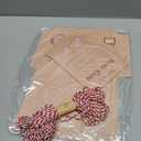 Gueevin 20 Sets of Christmas Official Santa Letter Certificate from Santa Claus Set with North Pole Envelopes and Ropes Including Nice List Certificate Envelopes Writing Letter for Mailbox Family Girl