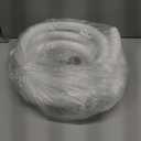 FlameArk 3 Pack 1.25 x 59 Inch Swimming Pool Vacuum Hose Replacement Vac Suction Cleaner Flexible Pool Hoses For Above Ground Filter Tubing For Pump 1/4 Diameter WITH 6 Metal Clamps (White、PE)