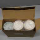 VITEVER [16 Pack] 4 oz Small Containers with Lids, Reusable Plastic Jars for Snack and Puree, Salad Dressing Container to Go, Deli Containers, Freezer Baby Food Containers, Dishwasher Safe, BPA Free