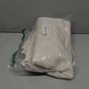 100% Blackout Shield Linen Blackout Curtains for Bedroom 84 Inches Long, Back Tab/Rod Pocket Living Room Drapes, Thermal Insulated Blackout Curtains 2 Panels Set, 50" W x 84" L, Cream