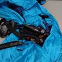 Camping Hammock Lightweight, Portable Hammocks Parachute Hammock with Two Tree Straps, Single or Double Travel Swing Nylon Camp Hammocks, Outdoor Essentials for Beach Backpacking Hiking, Blue