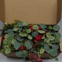 6FT Christmas 144 Branch Tips Cedar Garlands, Anna's Whimsy Artificial Pine Cypress Greenery Garland, Decorations Holiday Indoor Outdoor Christmas Decor Winter Garland