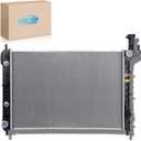 RAYTEN 13007 Radiator Compatible with 2009-2017 Traverse, 2007-2016 Acadia, 2008-2017 Enclave, 2007-2010 Outlook, Automotive Engine Radiator Replace# CU13007, 13006, 13007, 13007C, 15226650, 15226678,