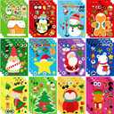 36 Sheets Christmas Stickers, DIY Christmas Crafts for Party Favors Supplies Activity Games Classroom Decorations Gifts Stocking Stuffers Goodie Bag