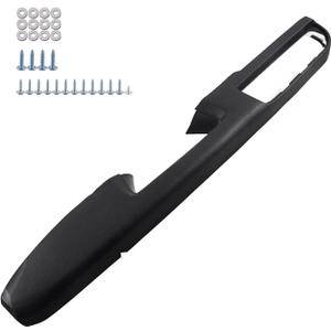 80994 Front Armrest Repair Driver Side with Door Release Handle (Left) 27inch Fit for Chevrolet Chevy Silverado GMC Sierra Tahoe Suburban Avalanche 2010-2014 Replace OE# 84127280 Black