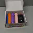 Teacher's Choice 8 Player Wireless Handheld Game Buzzer System - Displays First Buzz-in - Great for Jeopardy, Family Feud, Trivia and Buzzer Games - Console with 8 Joystick Buzzers, 8 Unique Sounds