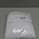 Table Covers for 6 Foot Tables, 2 Pack White Washable and Wrinkle Resistant Stretch Tablecloths Rectangle 6ft for Events, Wedding, Banquets, Parties (72" x 30" (Rectangular) 2 Pack