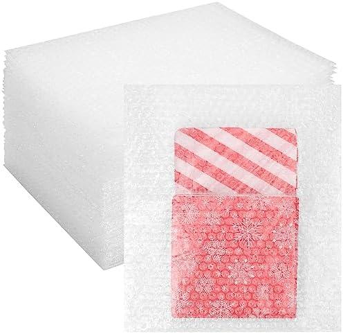 50Pcs Bubble Out Bags Pouches 10"x 12" Bubble Pouches Cushioning Packaging Bags, Double Walled Cushioning Bags Thickening Shockproof Foam Bags for Moving, Shipping, and Storage
