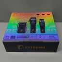 BESTBOMG Hair Clippers for Men, Professional Hair Clippers, Beard Trimmer& Rechargeable Shaver Set, Metal T-Blade, LED Display, Barber Hair Cutting Kit for Men Grooming & Gifts, BS-808C (Blue)