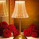 LED Table Lamp, 3200mAh Rechargeable Battery Operated, 30 Lighting Modes Bedside Light for Bedroom, Touch Control Nightstand Lamp, Small for Bedroom and Nightstand, 8 Pack