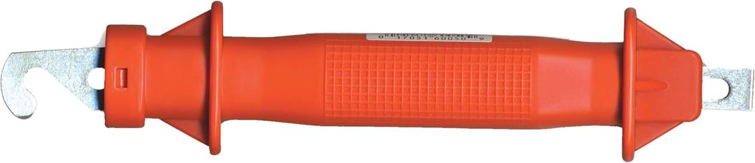 3 x Fi-Shock Plastic Gate Handle - For Use with Electric Fencing - Highly Visible Orange Color - Durable Construction - Shockproof Thickness - GHPO-FS - Includes 1 Plastic Gate Handle