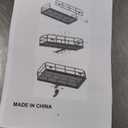 Hitch-Mounted Cargo Carrier | 60"x24"x14" Basket with 500 Lb Capacity | with Net and Straps | Fits 2-Inch Receivers | for Cars and SUVs