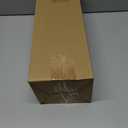 Thyle 5 Pcs Christmas Cone Tree Centerpieces, Glitter Christmas Cone Tree Table Decorations Mantel Tray Tabletop Centerpiece Crafts for Xmas Party Winter Wedding Home Decor, 4 Sizes(White, Grey)