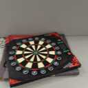 Soft Tip Electronic Dart Board for Adults, 9-Color LED&Voice Prompt, 18.11x20.47x1.18"