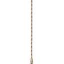 Vintage Glass Pendant Light, Adjustable Cord Hanging Light Fixture