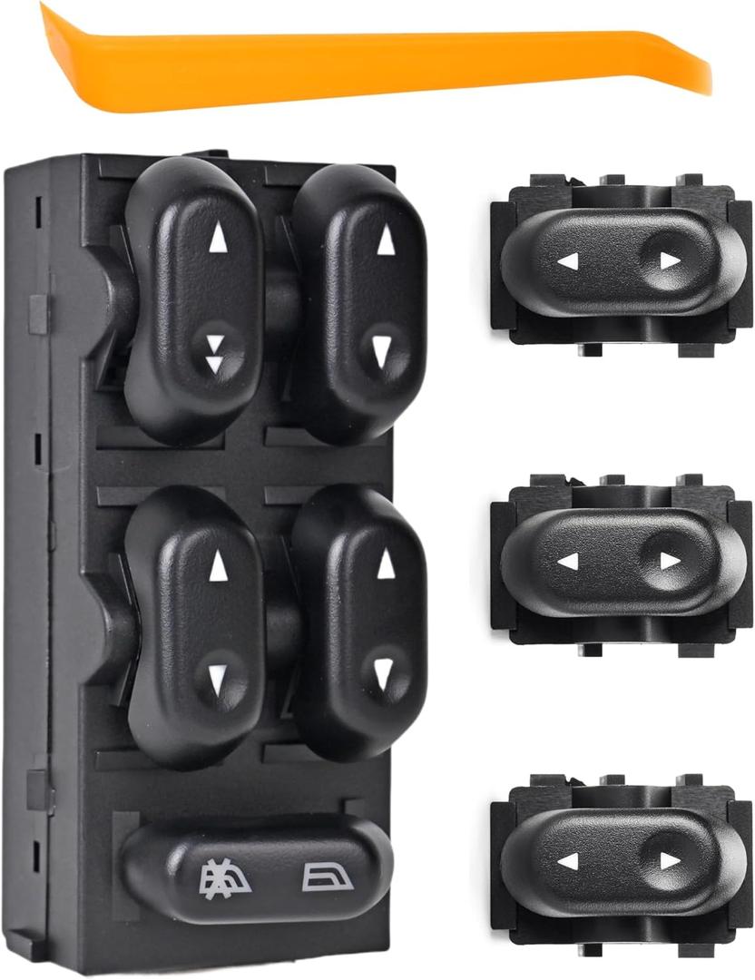 Master Window Switch with Passenger Window Switches Compatible with 2004-2008 Ford F150 2003-2006 Expedition 2003-2008 Crown Victoria, Lincoln Mark LT Mercury Grand Marquis and Marauder # 2L1Z14529AA