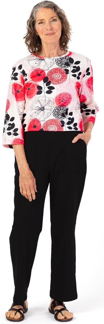 Buck & Buck Women's Anti-Strip Jumpsuit – Dementia Clothing, One-Piece (Black), Medium
