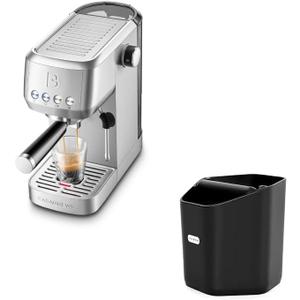 CASABREWS Espresso Machine 20 Bar with Steam Milk Frother & Espresso Knock Box, Gift for Coffee Lovers