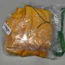 24x24 Inch Gold Velvet Throw Pillow Covers: 2 Pack Square Decorative Pillow Cases for Bedroom Sofa Couch Living Room, Yellow