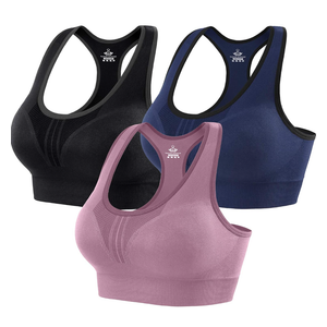 Heathyoga High Impact Sports Bras for Women High Support Padded Sports Bra Workout Bras for Women Racerback Bra for Yoga 3XL