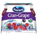 Ocean Spray Cran-Grape Juice Drink, 10 Ounce Bottle (Pack of 6) (EXP 07/28/26)