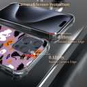 3 x Halloween Phone Case for iPhone 15 Pro, Pink Cartoon Ghost Pattern Cute Slim Fit Rubber Bumper Protective Shockproof Cover Case for iPhone 15 Pro 6.1 Inch