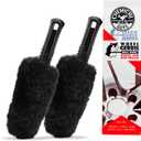 Chemical Guys Gerbil Wheel and Rim Brush, Safe for Exhaust, Tires, Rims, Engine Bays, & More, 2 Pack