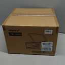 LoopTone Vinyl Record Player 9 in 1 3 Speed Bluetooth Vintage Turntable CD Cassette Player AM/FM Radio USB Recorder Aux-in RCA Line-Out (Black Edition)