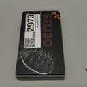 Gelibo Telescoping Large Back Scratcher with 5 Detachable Heads, Valentines Day Gifts for Him, Gifts for Men, Extendable Back Massager Tool with Beautiful Box (Regular, Black)