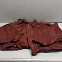 Womens Faux Suede Bomber Jacket Casual Lapel Pilot Cropped Coat Oversized Motorcycle Jackets 2025 Outerwear (Large, Purple)