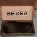 SEIKEA Cheer Ponytail Hair Piece, 100% Super Protein Fiber Straight Cheerleader Hairpiece Lightweight Silky Smooth Fluffy 18" Ponytail Extension for Cheerleader Competition, Dance Mocha Melt