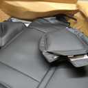 coverdream Odyssey Car Seat Covers Custom Fit for 2018-2024 2025 Honda Odyssey EX, EX-L, Elite, Touring, Sport, 2nd Row 40/ 20/ 40 Split, Full Coverage Waterproof Leather Seat Protector (Full Set, Black/ Gray)