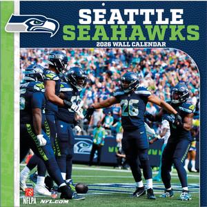 Seattle Seahawks 2026 12x12 Team Wall Calendar