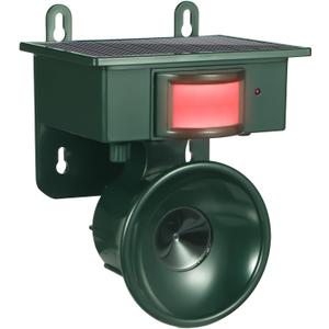 2025 Solar Ultrasonic Bird Repellent Devices Pigeon Repeller Outdoor Bird Deterrents for Outside Animal Repellent Outdoor to Keep Pigeon Woodpecker Out of Balconies Patio Garden Farm