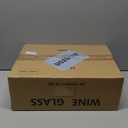 YANGNAY Glasses Set of 12, 12 Oz Classic Red or White Glass with Stem, Perfect for Home, Restaurant Use, Dishwasher Safe