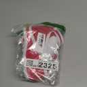 SUUKSESS Women Sexy Thong String 2 Piece Bikini Set Cheeky Halter Swimsuit (4-6, 71 Red White)