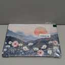 DONGKE Compatible with MacBook Air 13 inch Case 2021 2020 2019 2018 Release A2337 M1 A2179 A1932 with Retina Display & Touch ID, Plastic Hard Shell & Keyboard Cover - Sun & Daisie