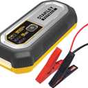STANLEY LJ12FC 1200A Lithium Jump Starter with 15 Watt USB-A and USB-C Power, Includes Clamps and Carrying Case