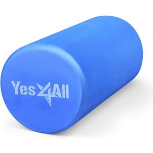 Yes4All EVA Firm Foam Roller for Back - Round Back Roller for Exercise, Yoga & Pilates 12/18/24/36 inch