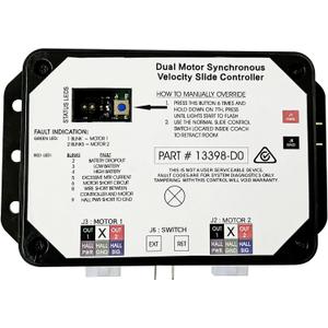2026 New 𝑼𝒑𝒈𝒓𝒂𝒅𝒆 13398-DO Dual Synchronous Velocity Slide Controller , Replacement for Controller V-Sync II ，Compatible with Lippert in-Wall Slide-Out on RV，211852