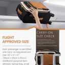 LOVEVOOK Carry On Luggage 22x14x9 Airline Approved,20 Inch Carry On Suitcases with Wheels,Softside Rolling Suitcase with TSA Lock for Women Men,Lightweight Travel luggage