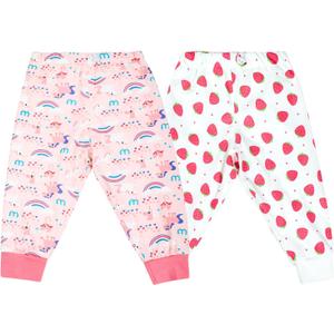 MOEMOE BABY Waterproof Diaper Pants for Potty Training 2 Packs Nighttime Diaper Short for Toddler Boys and Girls (5-7 Year, Strawberry)