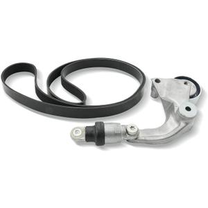 Serpentine Belt Tensioner and Pulley Assembly Kit Compatible with Honda Civic 2007 2008 2009 2010 2011 1.8L OE K070855