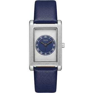 CILOA Watches for Men Unique Rectangle Relojes para Hombres Fashion Simple Analog Wrist Watch with Leather Strap