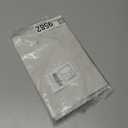 NICETOWN Half Window Curtains, Privacy Window Curtains Thermal Insulate Covering for Glass Door Front Door, 100% Blackout Classroom Shade, 10 inch x 30 inches, Ivory White, 1 Panel